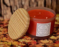 3 wick hand made scented soy wax candle